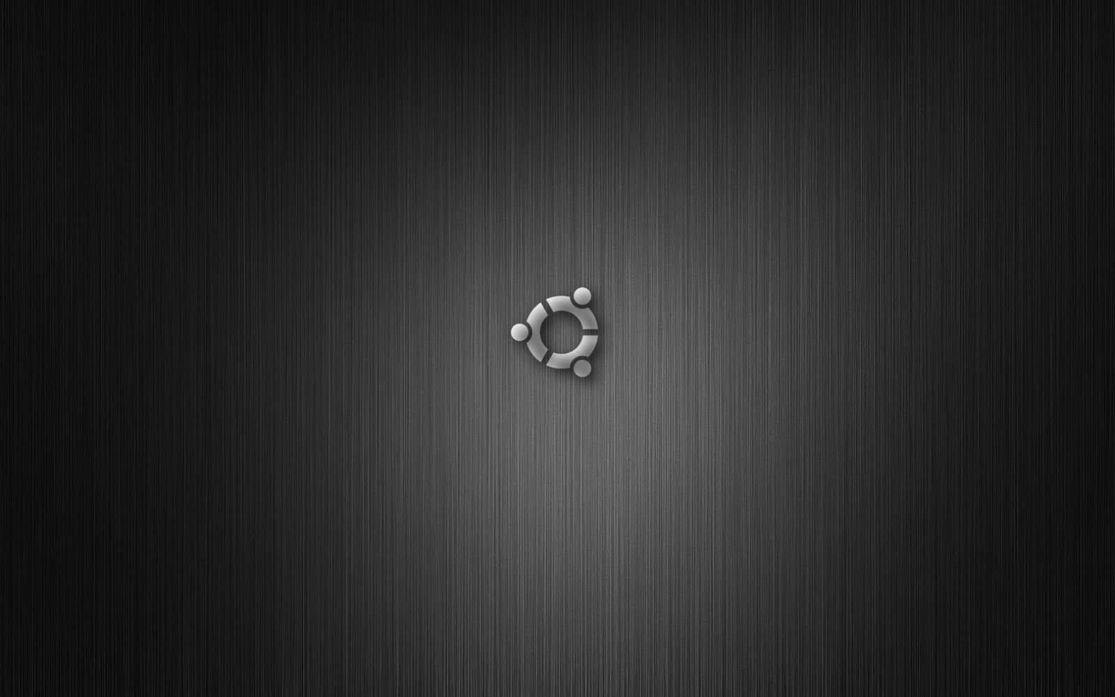 Фон на рабочий стол тёмный Ubuntu